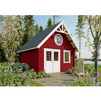 Fjordholz Gartenhaus Modell Kjell 44 – klassisches Rabatt: 26 % Fjordholz Gartenhaus Modell Kjell 44 – klassisches Rabatt: 26 %