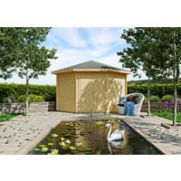 26% reduziert – Holzgartenhaus Modell Leon 40 A 26% reduziert – Holzgartenhaus Modell Leon 40 A