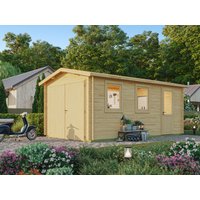 Fjordholz Holzgarage Modell Kim 28 Fjordholz Holzgarage Modell Kim 28