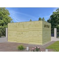 Gartenhaus Modell QB-Line 12,60 m² Rabatt: 26 % Gartenhaus Modell QB-Line 12,60 m² Rabatt: 26 %