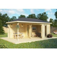 26% reduziert – 5-Eck Holzgartenhaus Modell Jokkmokk 40 26% reduziert – 5-Eck Holzgartenhaus Modell Jokkmokk 40