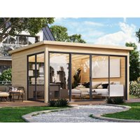 Fjordholz Gartenbungalow Modell Office IsoSlide 4 Fjordholz Gartenbungalow Modell Office IsoSlide 4