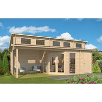 Fjordholz Gartenhaus Modell Kono 44 D Fjordholz Gartenhaus Modell Kono 44 D