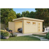 Fjordholz Holzgarage Modell Ken 28 Fjordholz Holzgarage Modell Ken 28