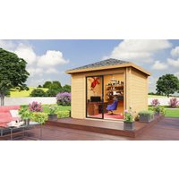 Fjordholz Gartenpavillon Modell Alu 44 A Fjordholz Gartenpavillon Modell Alu 44 A