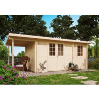 Fjordholz Gartenhaus Modell Carin 44 B +SD Fjordholz Gartenhaus Modell Carin 44 B +SD