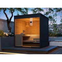 Fjordholz Design Saunahaus Modell Relax Black Edit Fjordholz Design Saunahaus Modell Relax Black Edit