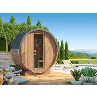 Fjordholz Fass-Sauna Modell Mini 100 Fjordholz Fass-Sauna Modell Mini 100