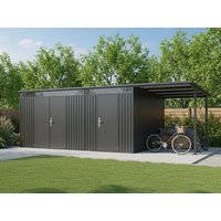 30% reduziert – 2-Raum Metall Gerätehaus Skylight Duo Plus 18,10 m 30% reduziert – 2-Raum Metall Gerätehaus Skylight Duo Plus 18,10 m