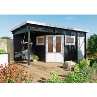 Fjordholz 5-Eck Gartenhaus Modell Leva 2E Fjordholz 5-Eck Gartenhaus Modell Leva 2E