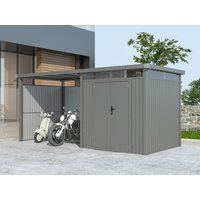 26% reduziert – Metall Gerätehaus Modell Style 4,45 m² Spar-Set 2 26% reduziert – Metall Gerätehaus Modell Style 4,45 m² Spar-Set 2