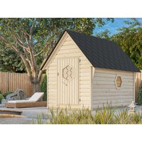 Fjordholz Saunakota Modell Juna 5,8 m² 2-Raum Fjordholz Saunakota Modell Juna 5,8 m² 2-Raum