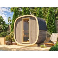 Fjordholz Fass-Sauna Modell Bus 130 Standard Fjordholz Fass-Sauna Modell Bus 130 Standard