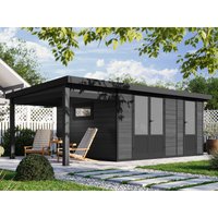 WPC Gartenhaus Modell Style DeLuxe 2-Raum mit Seit Rabatt: 26 % WPC Gartenhaus Modell Style DeLuxe 2-Raum mit Seit Rabatt: 26 %
