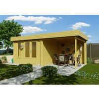 Fjordholz Flachdach Gartenhaus Modell Ariel 28 Fjordholz Flachdach Gartenhaus Modell Ariel 28