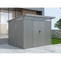 26% Discount! Metall Gerätehaus Modell Skylight 5,80 m² Alu Grau 26% Discount! Metall Gerätehaus Modell Skylight 5,80 m² Alu Grau