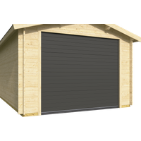 Fjordholz Holzgarage mit Carport Modell Gettorf 44 Fjordholz Holzgarage mit Carport Modell Gettorf 44