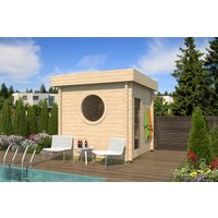 Fjordholz Saunahaus Modell Cube Rondo 70 A Rabatt: 26 % Fjordholz Saunahaus Modell Cube Rondo 70 A Rabatt: 26 %