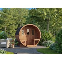 Fjordholz Fass-Sauna Modell 250 Thermo Rabatt: 26 % Fjordholz Fass-Sauna Modell 250 Thermo Rabatt: 26 %