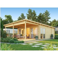 Fjordholz Gartenhaus Modell Taunus 70 mit Vordach Rabatt: 26 % Fjordholz Gartenhaus Modell Taunus 70 mit Vordach Rabatt: 26 %