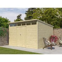 Gartenhaus Modell Q-Line 10,80 m² Rabatt: 26 % Gartenhaus Modell Q-Line 10,80 m² Rabatt: 26 %