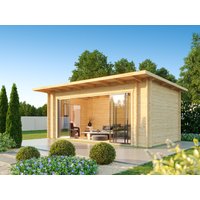 Fjordholz Gartenhaus Modell Starla 70 E Premium Fjordholz Gartenhaus Modell Starla 70 E Premium