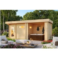 Fjordholz Saunahaus Modell Lilo 70 Fjordholz Saunahaus Modell Lilo 70