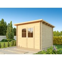 Fjordholz Pultdach Gartenhaus Modell Ezra 3D Fjordholz Pultdach Gartenhaus Modell Ezra 3D