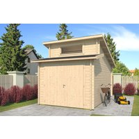 Fjordholz Holzgarage Modell Ibiza 44 A Fjordholz Holzgarage Modell Ibiza 44 A