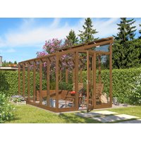 Fjordholz Premium Gewächshaus Modell Greenline Nr. Fjordholz Premium Gewächshaus Modell Greenline Nr.