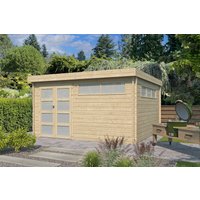 Flachdach Gartenhaus Modell Nelo 44 C Rabatt: 26 % Flachdach Gartenhaus Modell Nelo 44 C Rabatt: 26 %