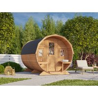 Fjordholz Fass-Sauna Modell Alvin (RABATT 26%) Rabatt: 26 % Fjordholz Fass-Sauna Modell Alvin (RABATT 26%) Rabatt: 26 %