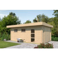 Fjordholz Holzgarage Modell Wedel 44 Fjordholz Holzgarage Modell Wedel 44