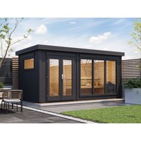 Fjordholz Saunahaus Modell Anita 2-Raum Fjordholz Saunahaus Modell Anita 2-Raum