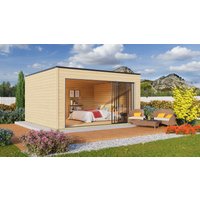 Fjordholz Gartenhaus Modell Q-BIC Alu 70 C Fjordholz Gartenhaus Modell Q-BIC Alu 70 C