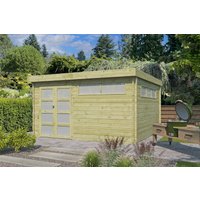 Flachdach Gartenhaus Modell Nelo 44 C Rabatt: 26 % Flachdach Gartenhaus Modell Nelo 44 C Rabatt: 26 %