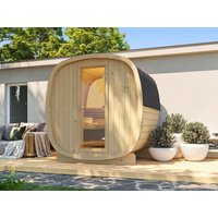 Fjordholz Fass-Sauna Modell Bus 160 mit Halbrundfe Rabatt: 26 % Fjordholz Fass-Sauna Modell Bus 160 mit Halbrundfe Rabatt: 26 %
