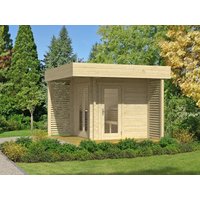 Fjordholz Saunahaus Modell Mattias 70 Fjordholz Saunahaus Modell Mattias 70