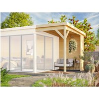 Fjordholz Seitendach für Gartenhütte Mia 28 3x2m Fjordholz Seitendach für Gartenhütte Mia 28 3x2m