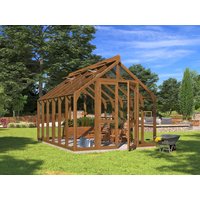 Lähe Premium Gewächshaus Modell Greenline Nr. 2 Lähe Premium Gewächshaus Modell Greenline Nr. 2