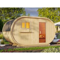 26% Rabatt ! Fjordholz Ovales Saunafass Modell Cara-B 26% Rabatt ! Fjordholz Ovales Saunafass Modell Cara-B