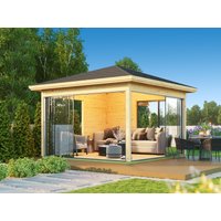 Fjordholz Glaspavillon Modell Alu 44 F Rabatt: 26 % Fjordholz Glaspavillon Modell Alu 44 F Rabatt: 26 %