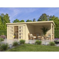 26% reduziert – Pultdach Holzgartenhaus Modell Ella 28-C mit Schiebetü 26% reduziert – Pultdach Holzgartenhaus Modell Ella 28-C mit Schiebetü