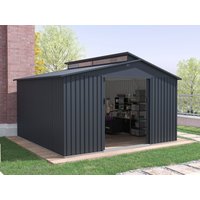 26% Discount! Metall Gerätehaus Modell Viva 13,36 m² 26% Discount! Metall Gerätehaus Modell Viva 13,36 m²