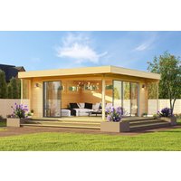 Fjordholz Gartenhaus Melany Alu 70 Fjordholz Gartenhaus Melany Alu 70
