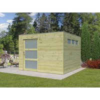 Gartenhaus Modell QBS-Line 9,00 m² Rabatt: 26 % Gartenhaus Modell QBS-Line 9,00 m² Rabatt: 26 %