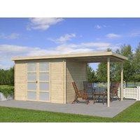 Gerätehaus Modell Umea 7,38 m² + 200 cm Anbau Rabatt: 26 % Gerätehaus Modell Umea 7,38 m² + 200 cm Anbau Rabatt: 26 %