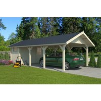 Fjordholz Carport mit Abstellraum Modell Abri 44 Fjordholz Carport mit Abstellraum Modell Abri 44