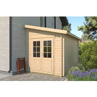 26% reduziert – Holzgartenhaus Modell Pulti 44 F 26% reduziert – Holzgartenhaus Modell Pulti 44 F