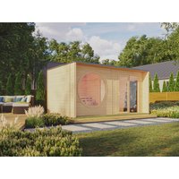 Fjordholz Saunahaus Modell Box Größe XL natur Rabatt: 26 % Fjordholz Saunahaus Modell Box Größe XL natur Rabatt: 26 %